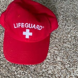 Lifeguard Hat with adjustable backing